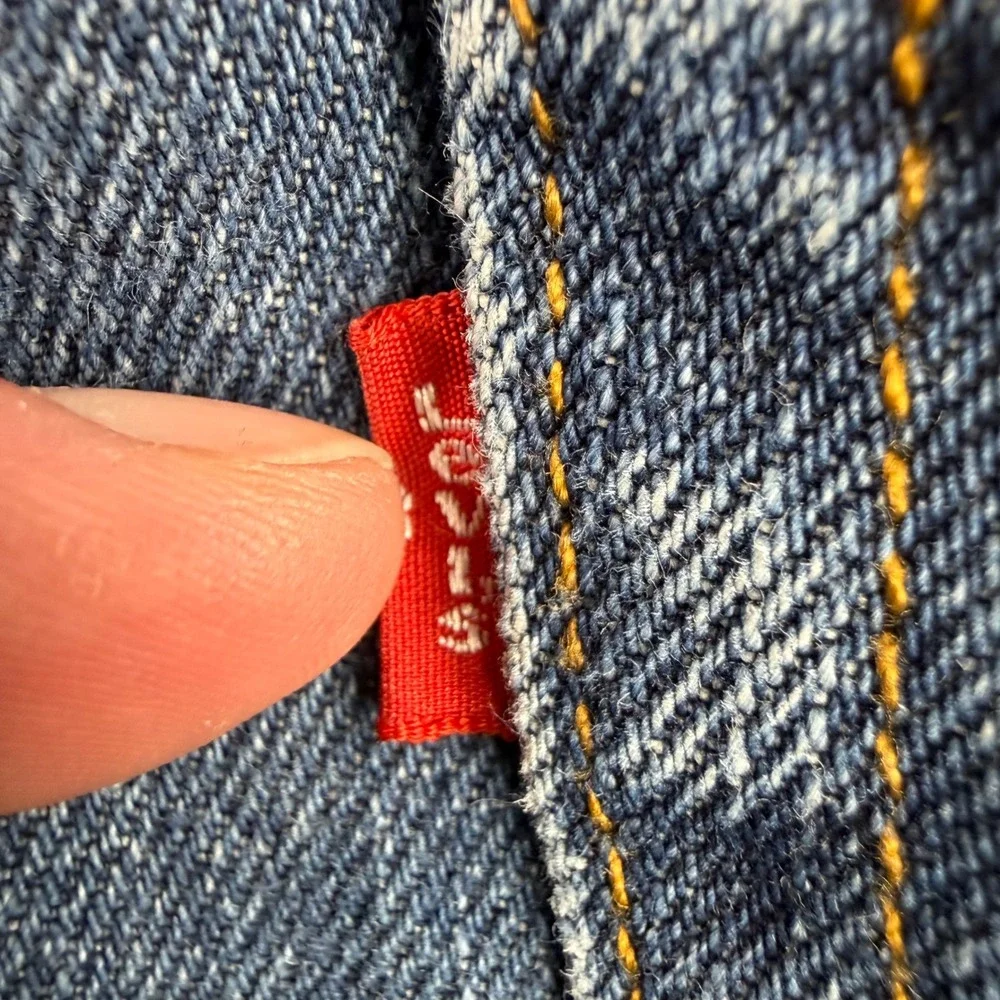 Vintage Levis Jeans Mens Fits 36x28 Blue 505 Straight Fit Regular Denim Cotton